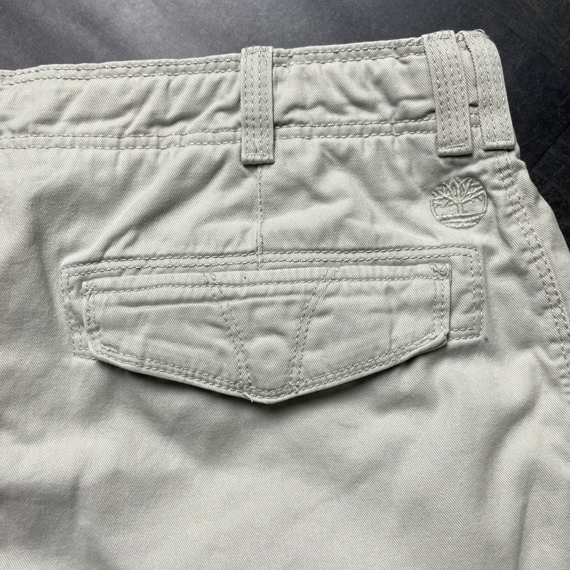 TIMBERLAND 팀버랜드 빈티지 아이보리 카고 하프팬츠 A00783 상품이미지8