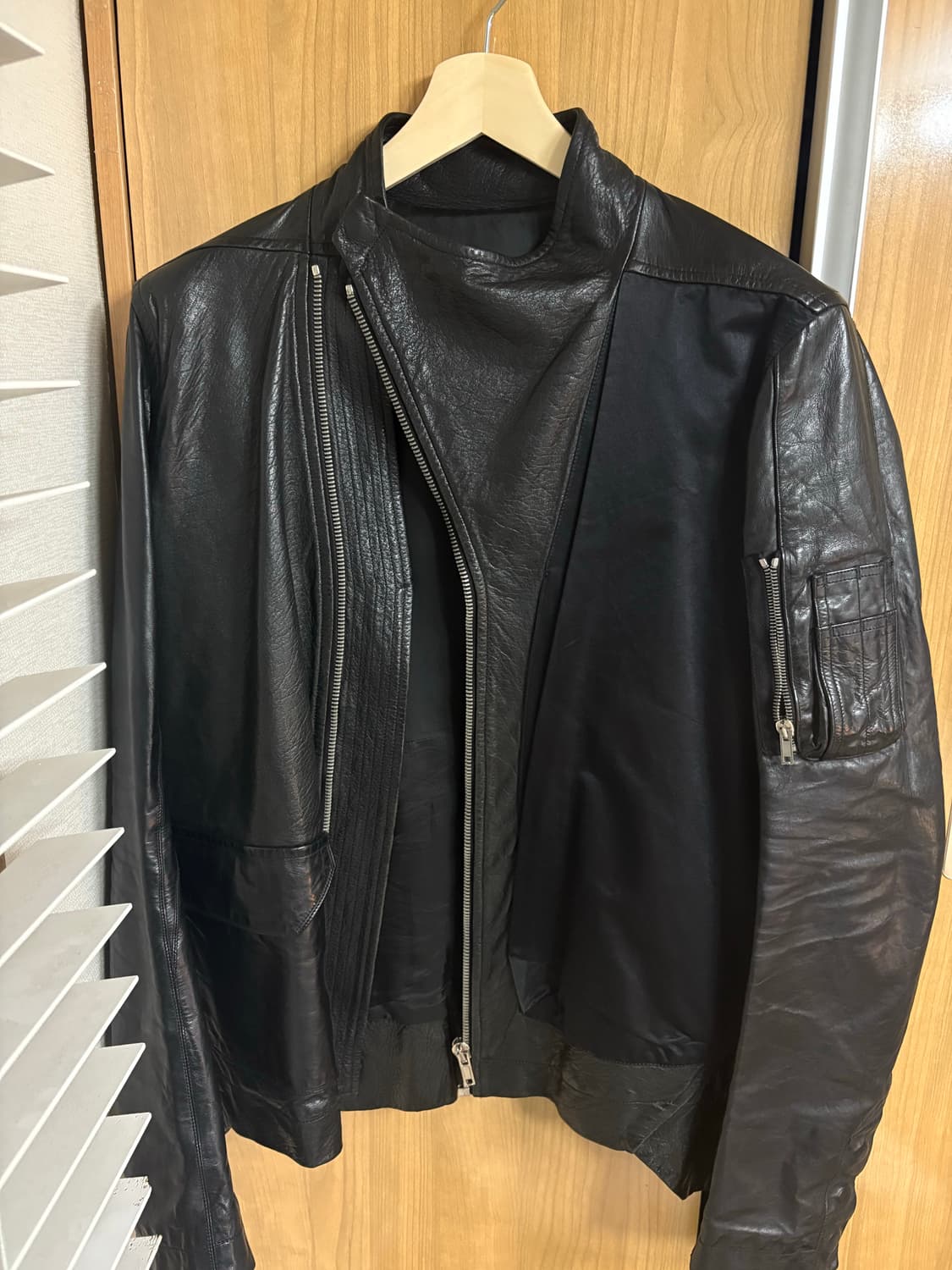 Rickowens 릭오웬스 몰리노 레더자켓 48 상품이미지1