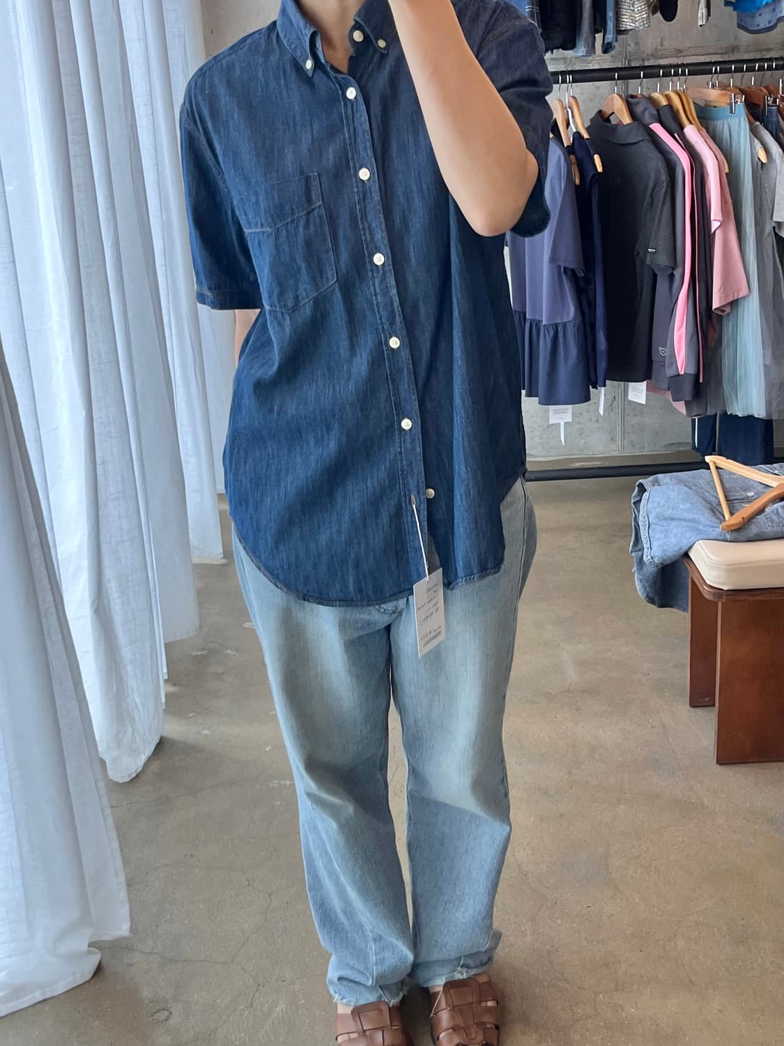 GAP 갭 데님 셔츠 상품이미지7