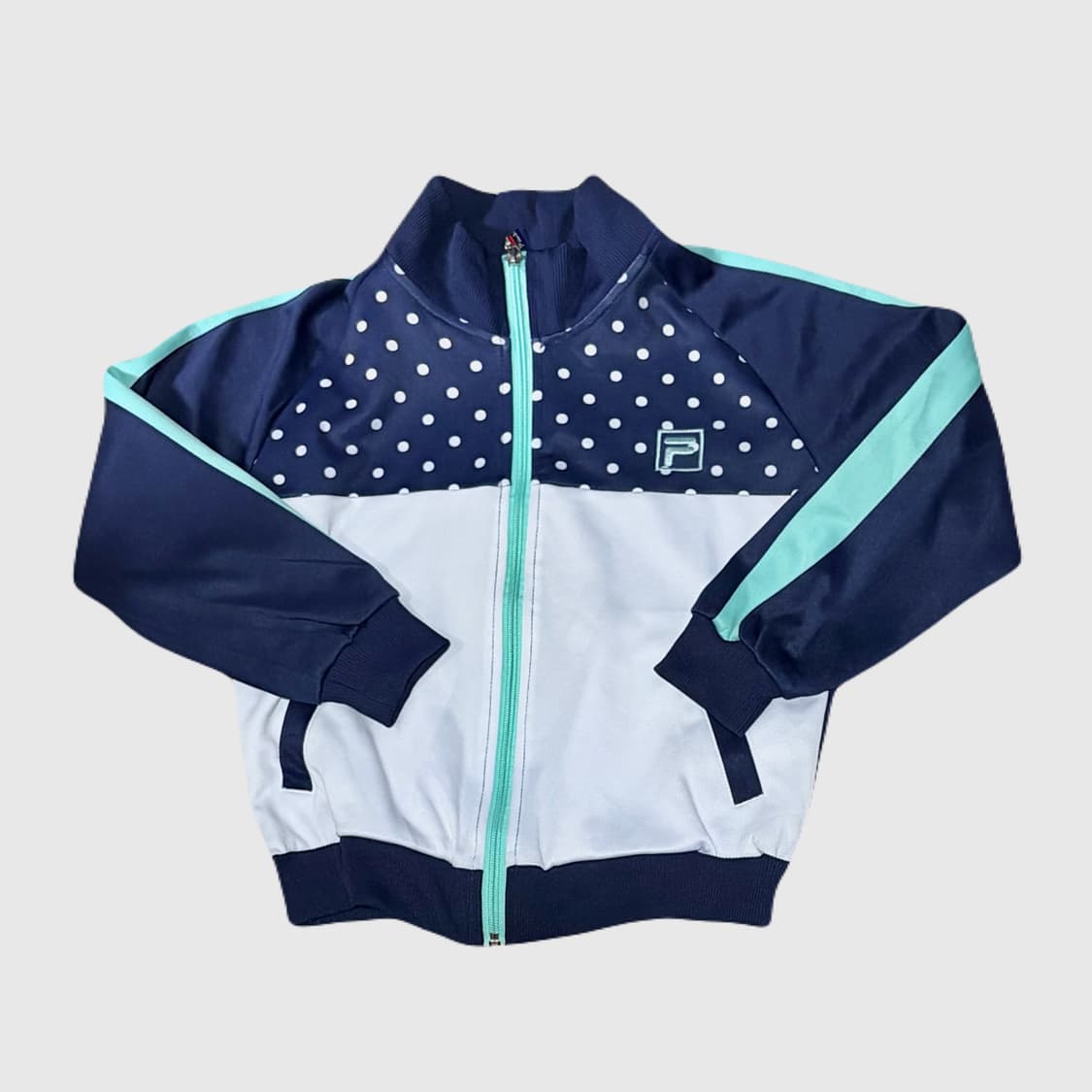 !!사이즈확인!! 휠라 도트 배색 져지 상품이미지2