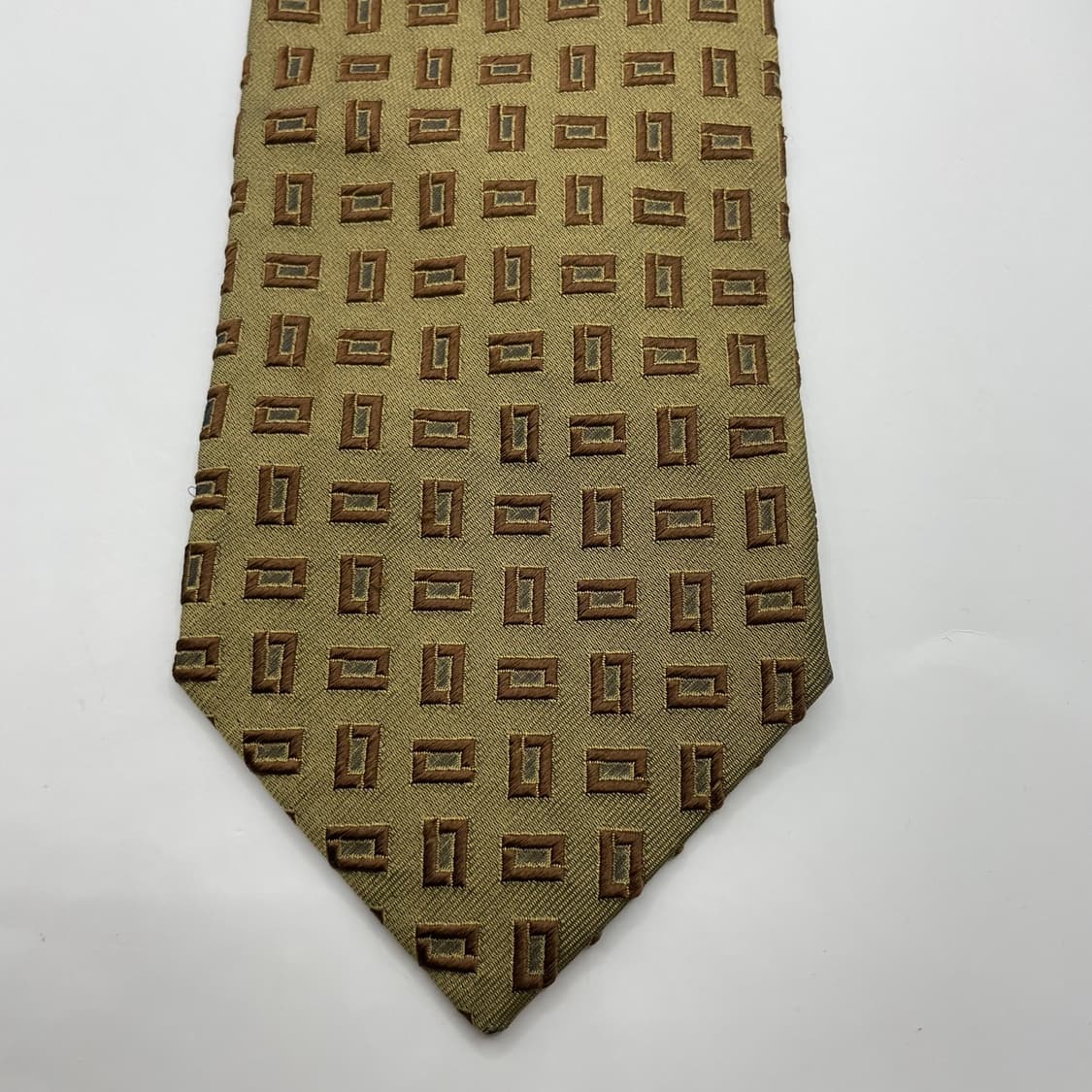 126) (Ermenegildo zegna) 에르메네질도제냐 패턴 넥타이 상품이미지3