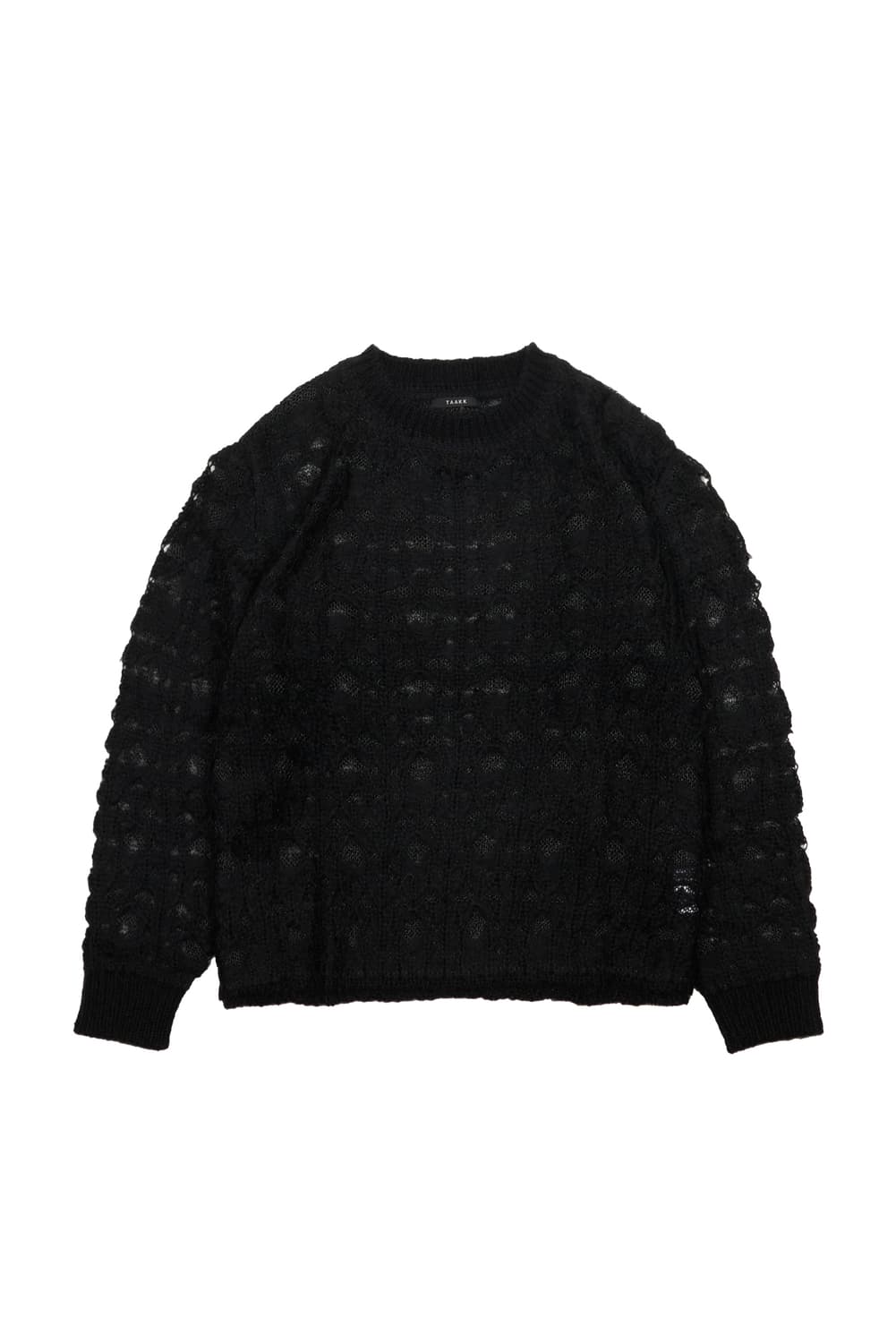 새상품 탁 TAAKK 블랙 모헤어 니트 3사이즈 상품이미지1