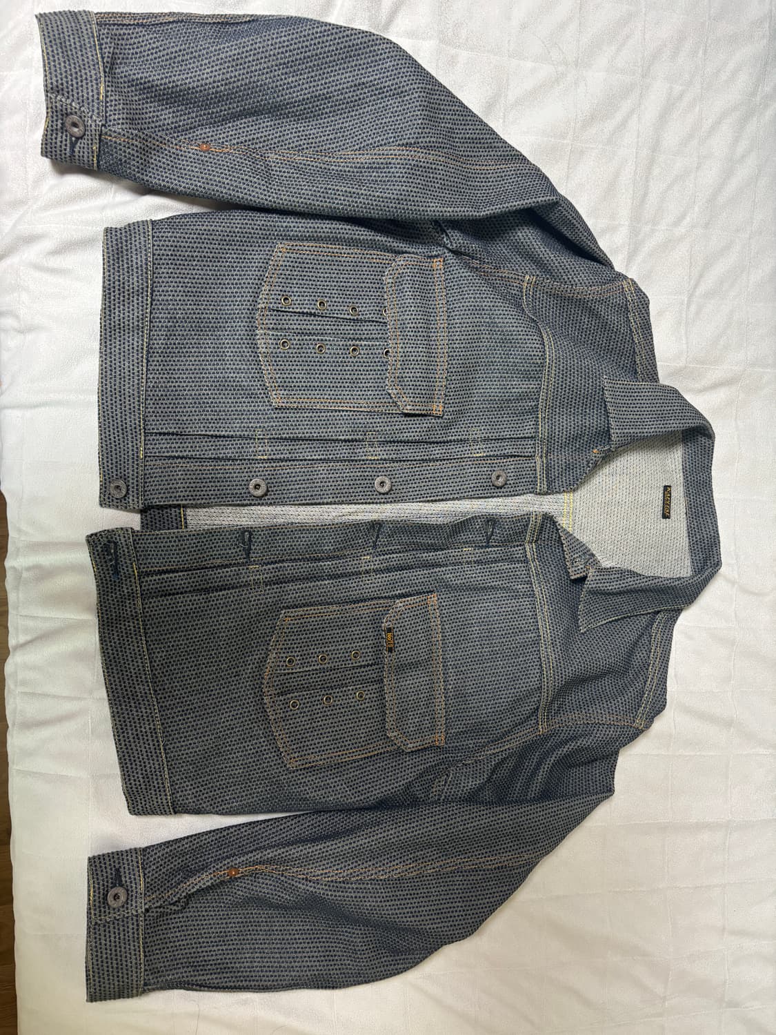 캐피탈 센츄리 데님 레이스업 2nd 자켓 N7S 인디고 3사이즈 상품이미지2