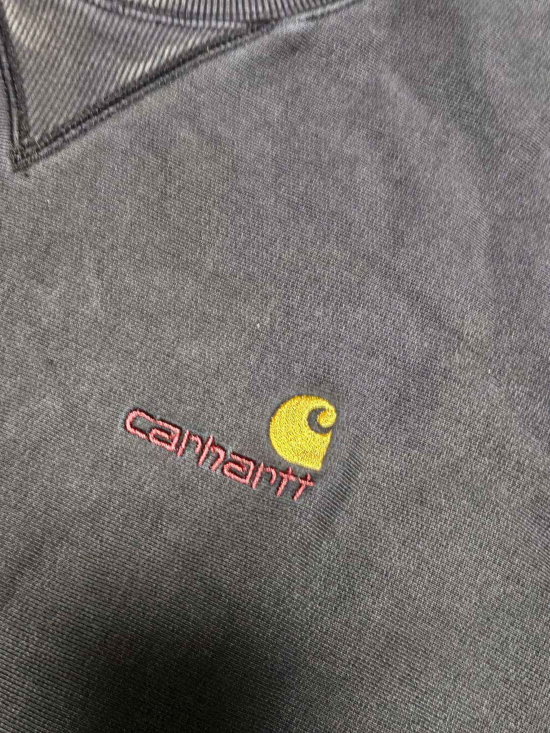 칼하트 맨투맨 스웻셔츠 블랙 L 상품이미지3