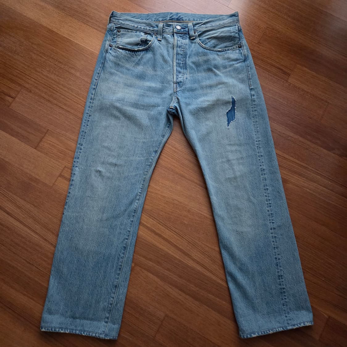 리바이스 LVC 1947 501 로얄 플러시 34x32사이즈 상품이미지1