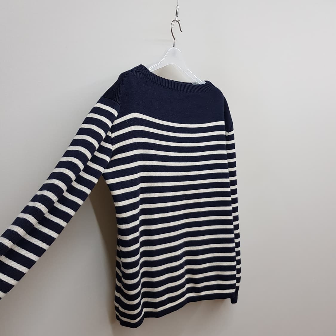 안데르센안데르센 스트라이프 메리노 울 니트 XL사이즈 상품이미지3