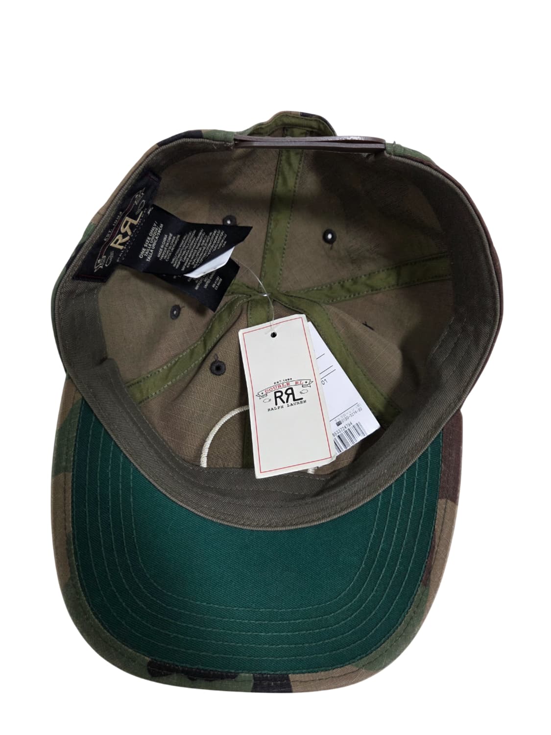 RRL 윙 로고 가먼트 다이드 볼캡 카모플라주 상품이미지4