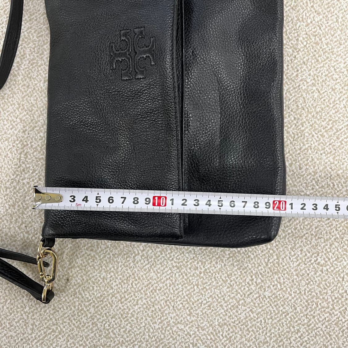 [실측확인] 토리버치 가죽 크로스백 클러치백 가방 0119M1 상품이미지8