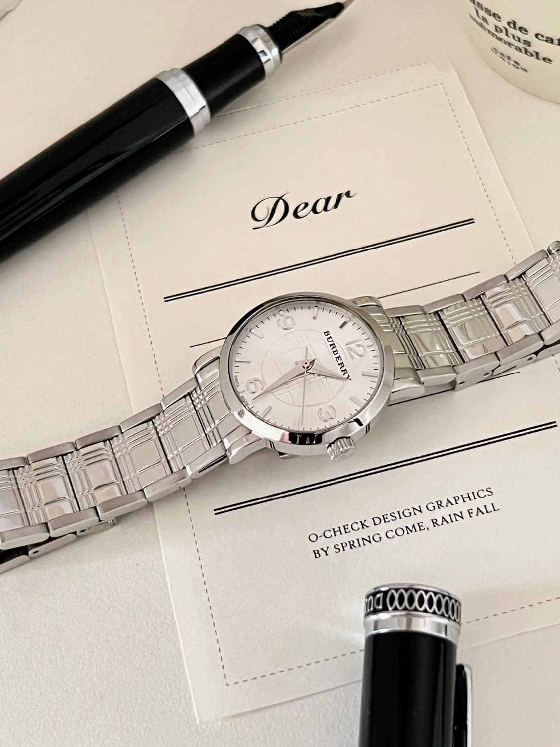 BURERRY  헤리티지 노바 체크 버버리 메탈 시계 상품이미지2