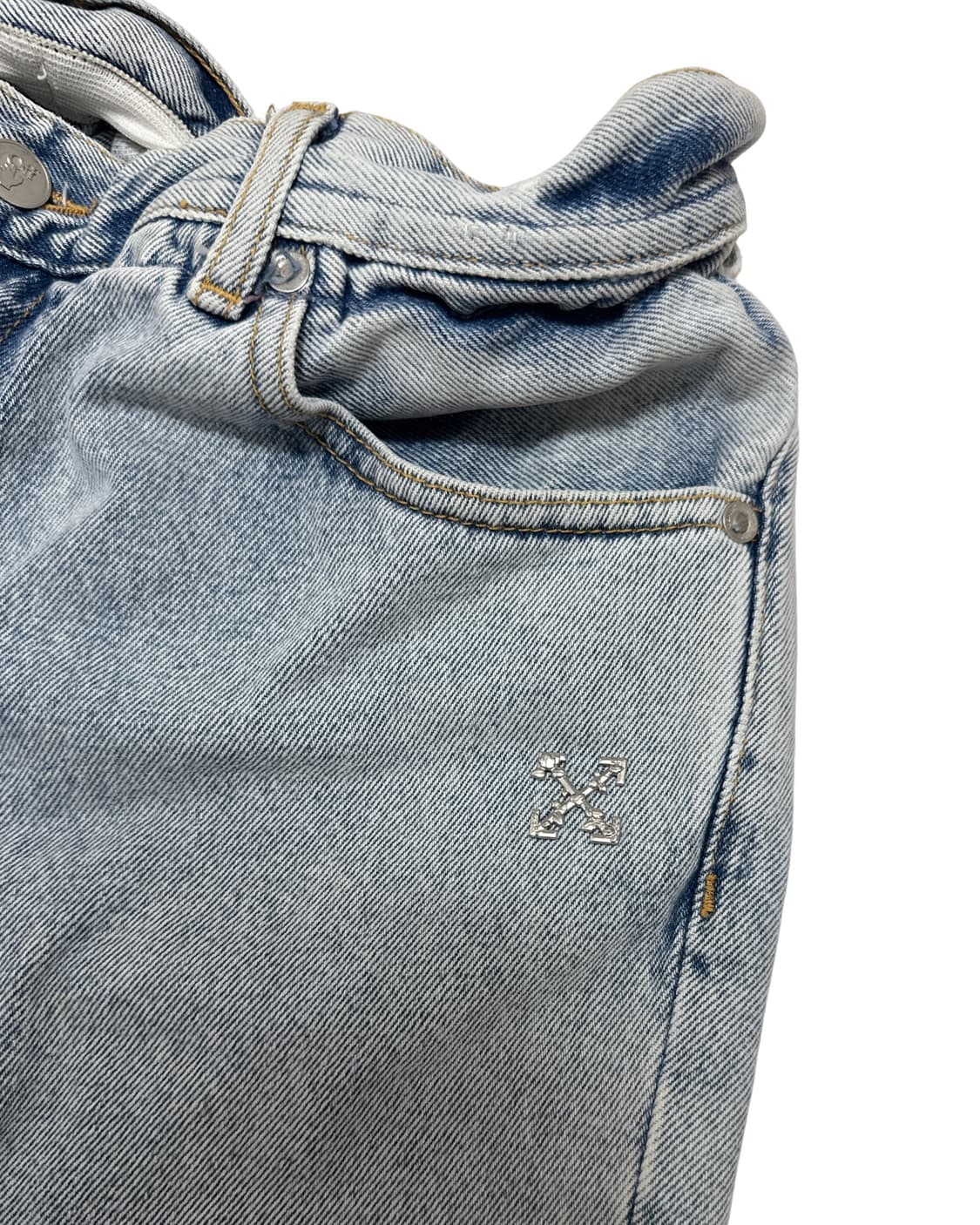 오프화이트 데님 팬츠 청바지 상품이미지6