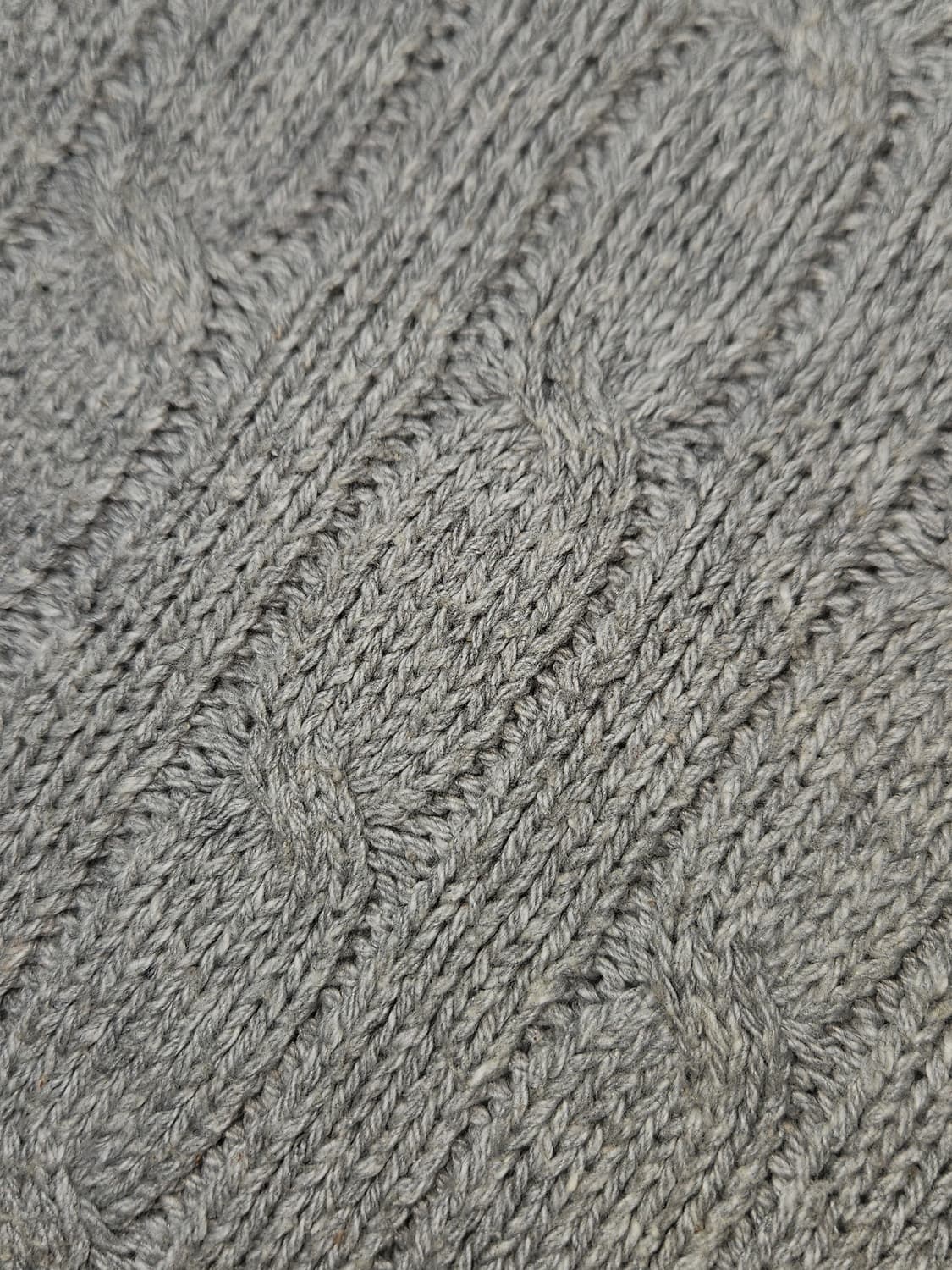 90s 폴로 랄프로렌 브이넥 베스트 케이블니트 조끼 M 상품이미지3