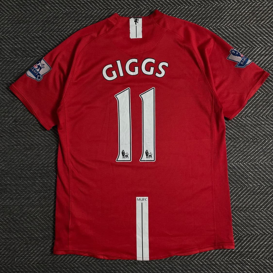 나이키 맨체스터 유나이티드 06-07 시즌 라이언 긱스 유니폼y 3490 상품이미지2