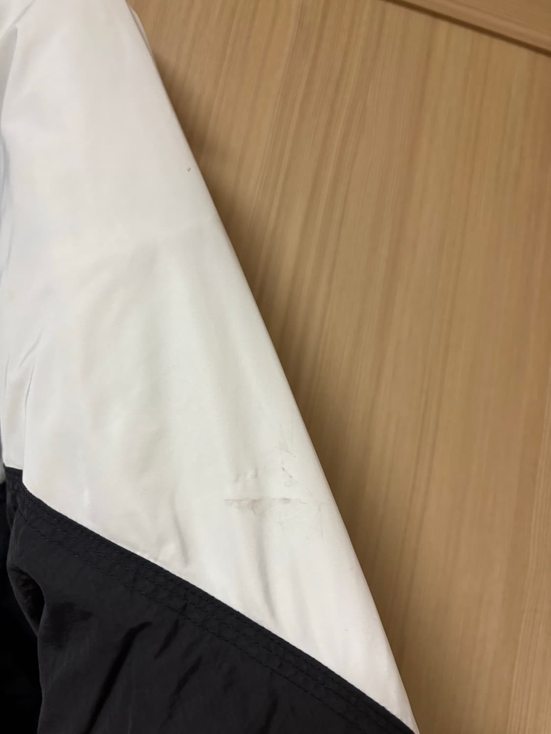 아디다스 배색 후드점퍼패딩 (투웨이,커스텀) 상품이미지5