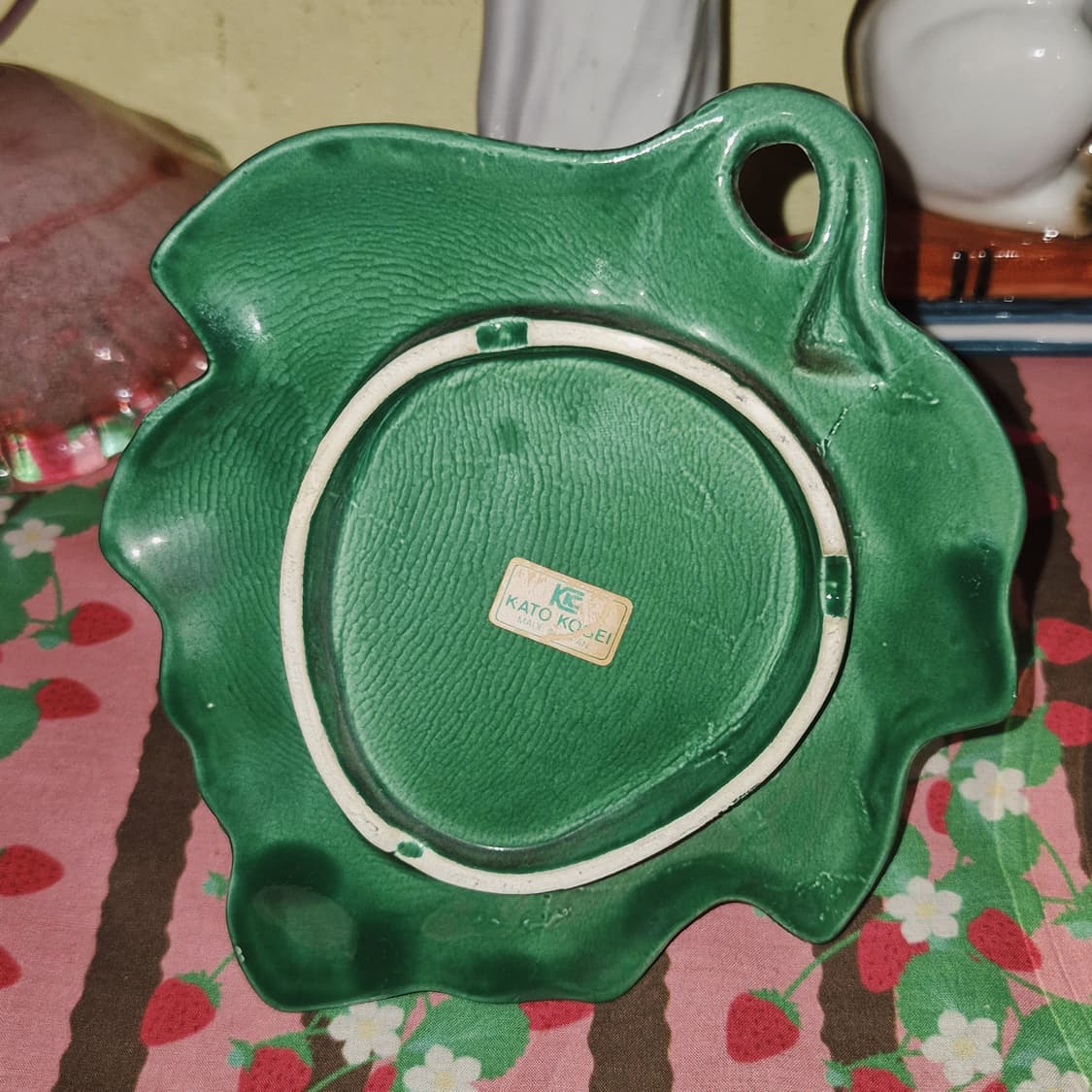 70s 가토 토마토 도자기 벽걸이 홀더 상품이미지8