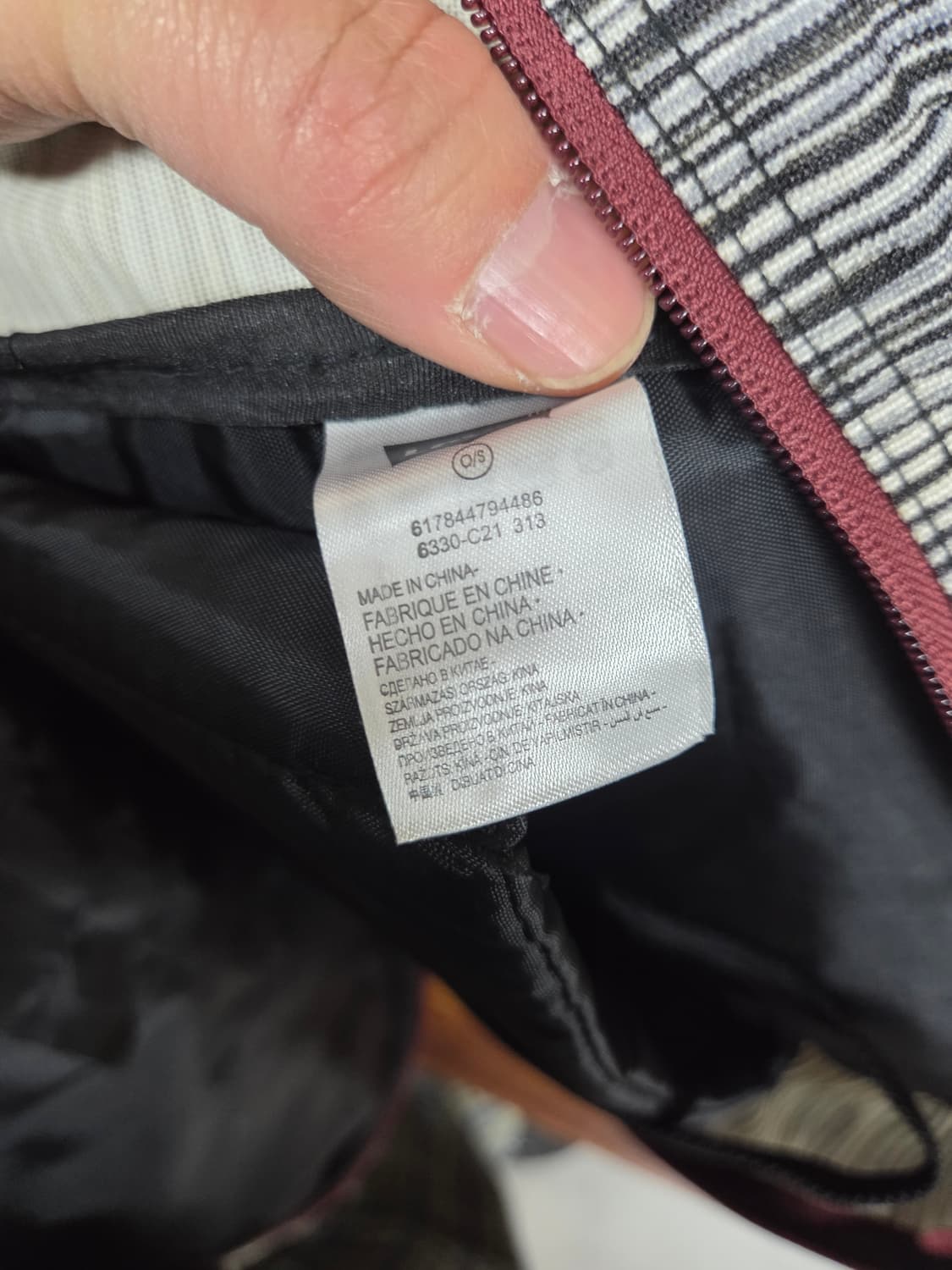 리바이스 지브라 패턴 백팩 상품이미지5