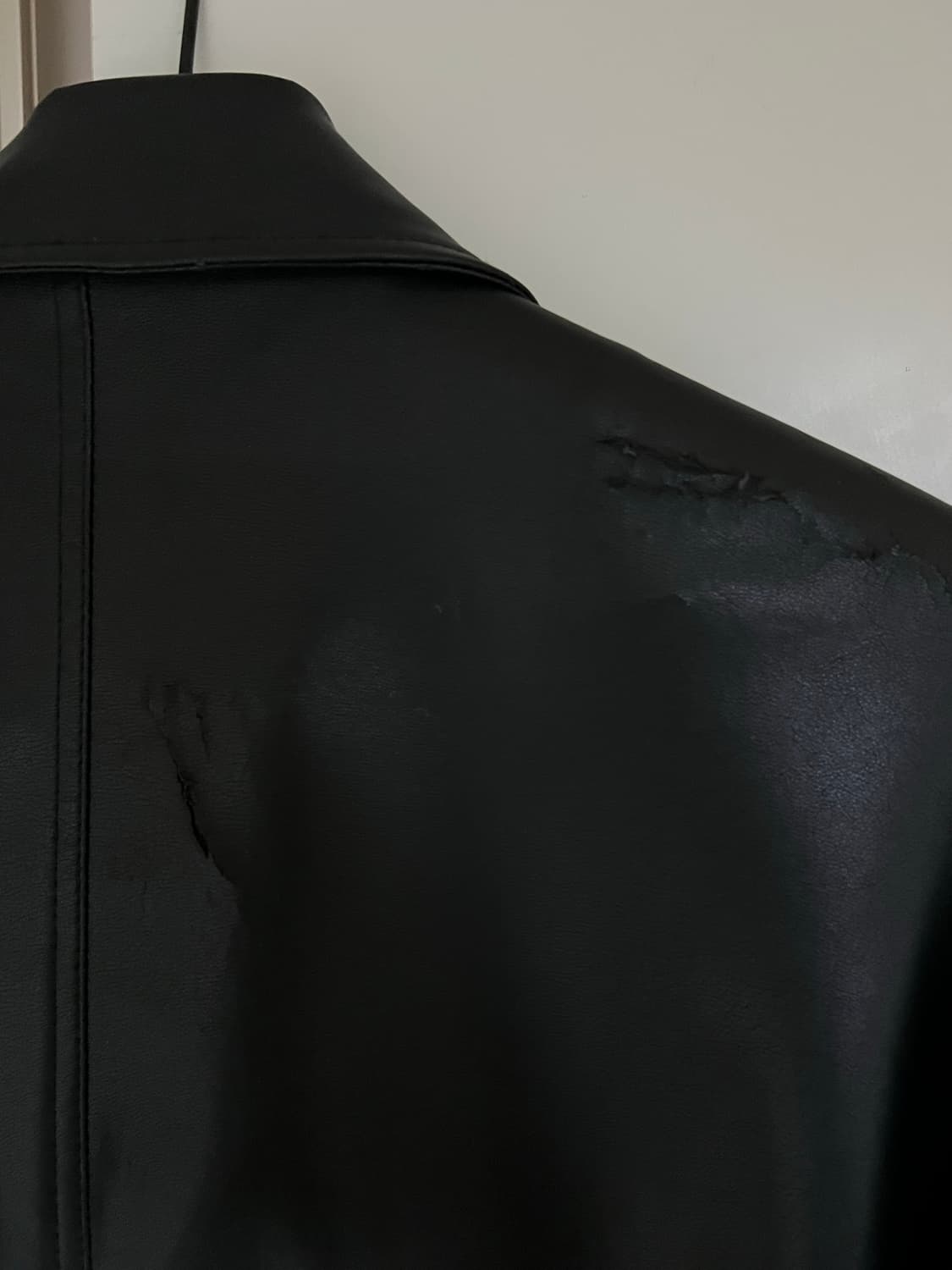 비건레더 빈티지 m65 자켓 상품이미지3