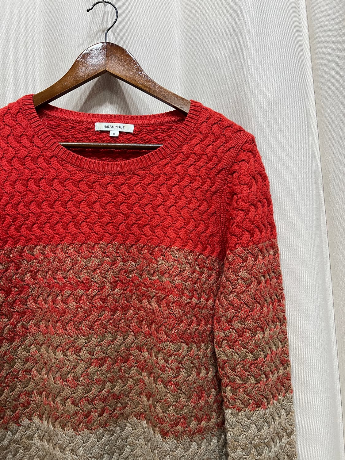 빈폴 멀티컬러 라운드 니트 상품이미지4