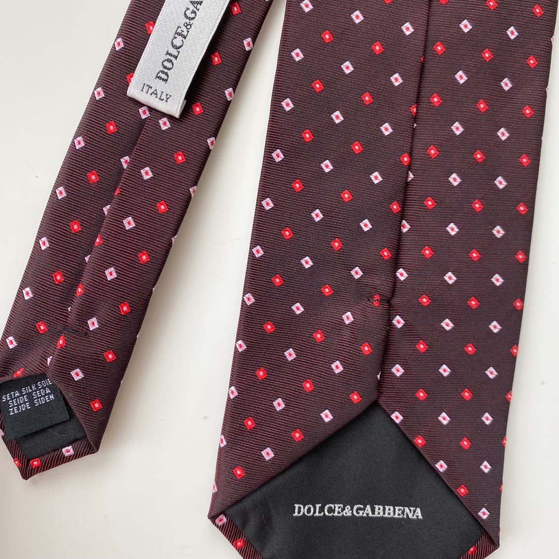 돌체 앤 가바나 (D&G) 신형라벨 명품 정품넥타이 상품이미지5
