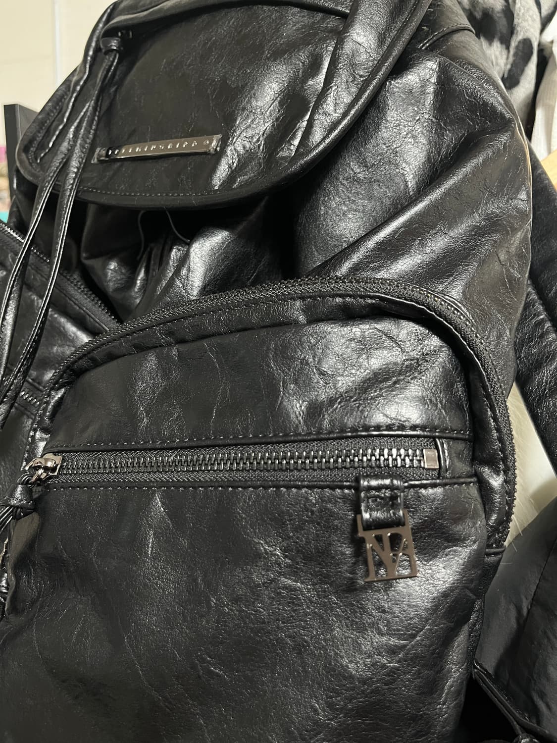 트리밍버드 레더백팩 상품이미지5