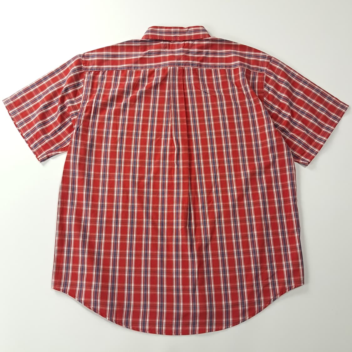 CK206 XL 타미힐피거 90s 올드프레피 체크 반팔 셔츠 남방 상품이미지6