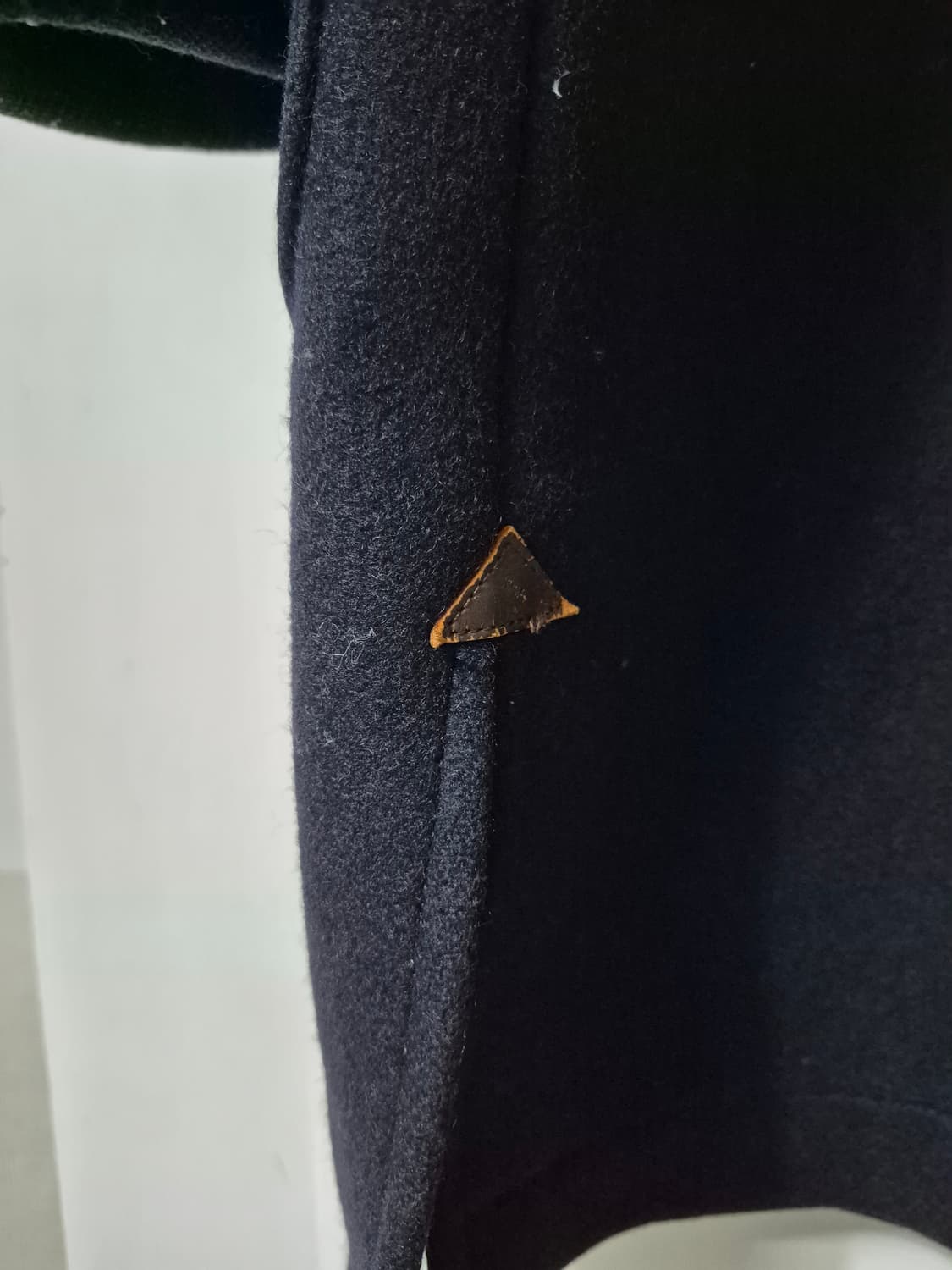 (L) van jac 반작 더플 코트 네이비 상품이미지8