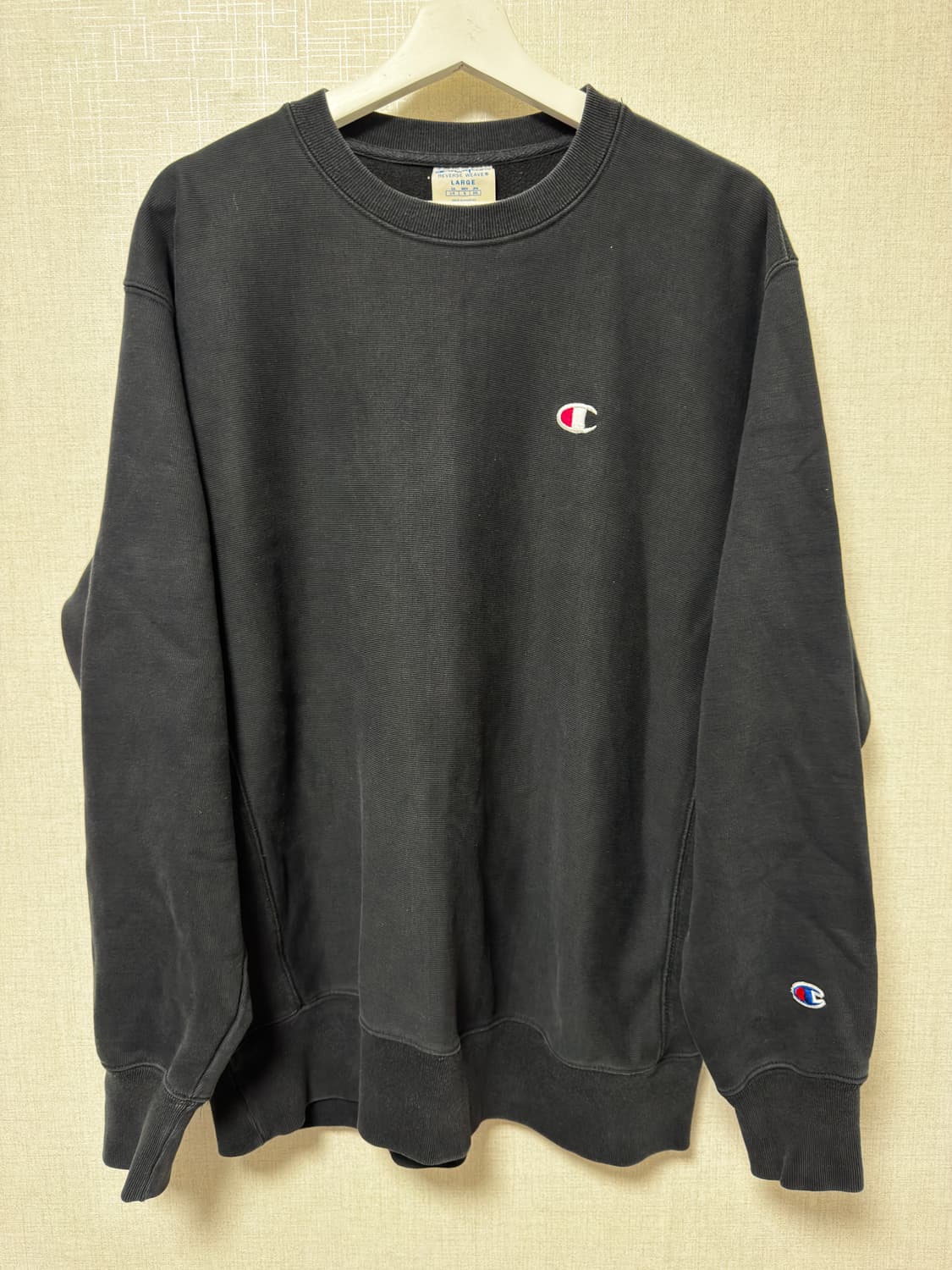 챔피온 리버스위버 블루라벨 맨투맨 상품이미지1