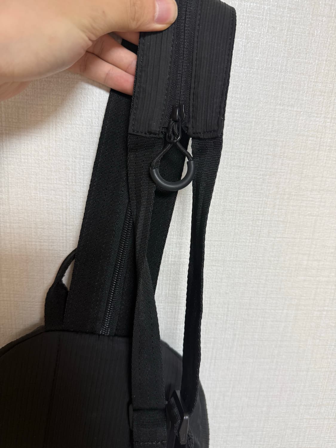 미스치프 투웨이 메쉬 슬링백 블랙 상품이미지3