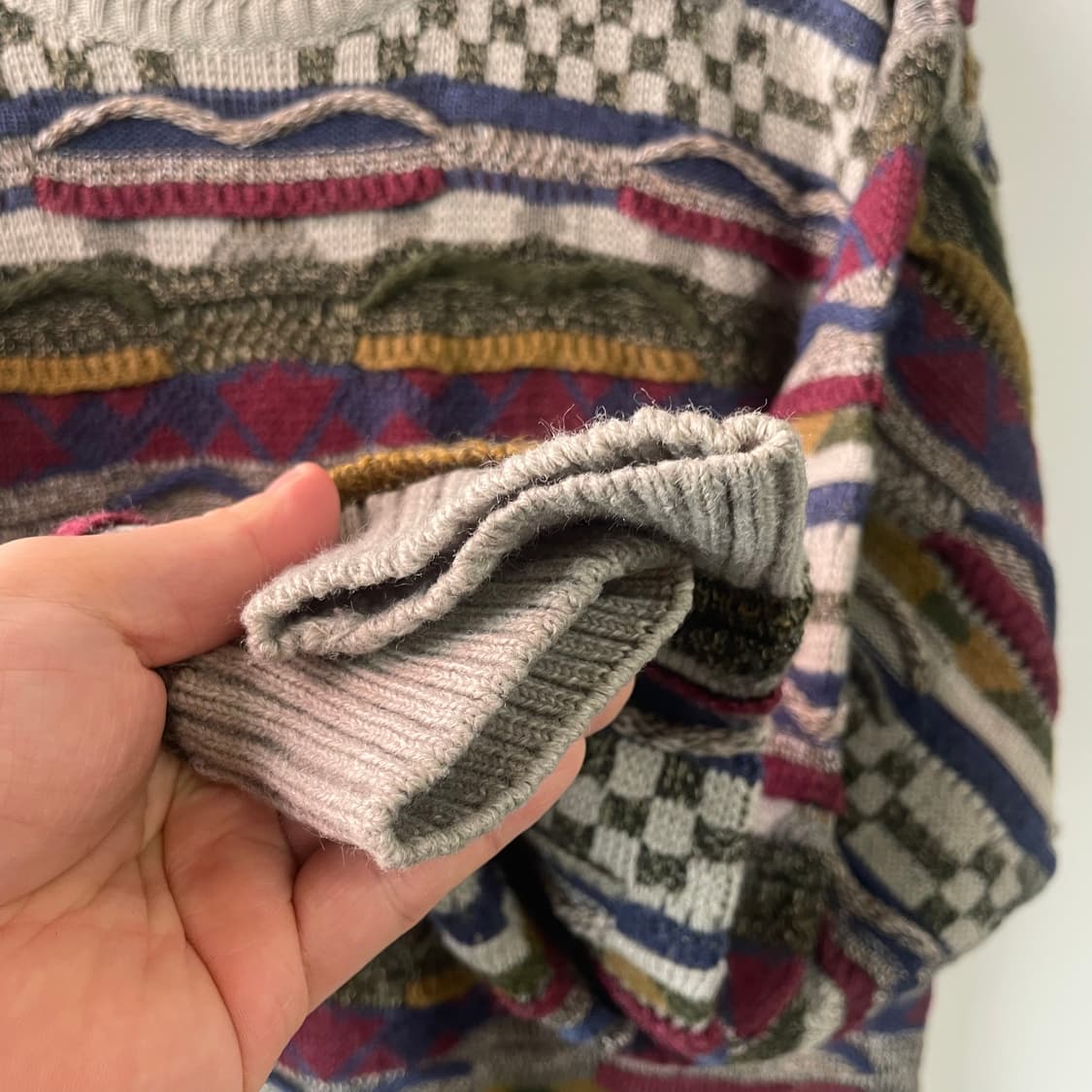 콜로라나 케이블 니트 상품이미지5