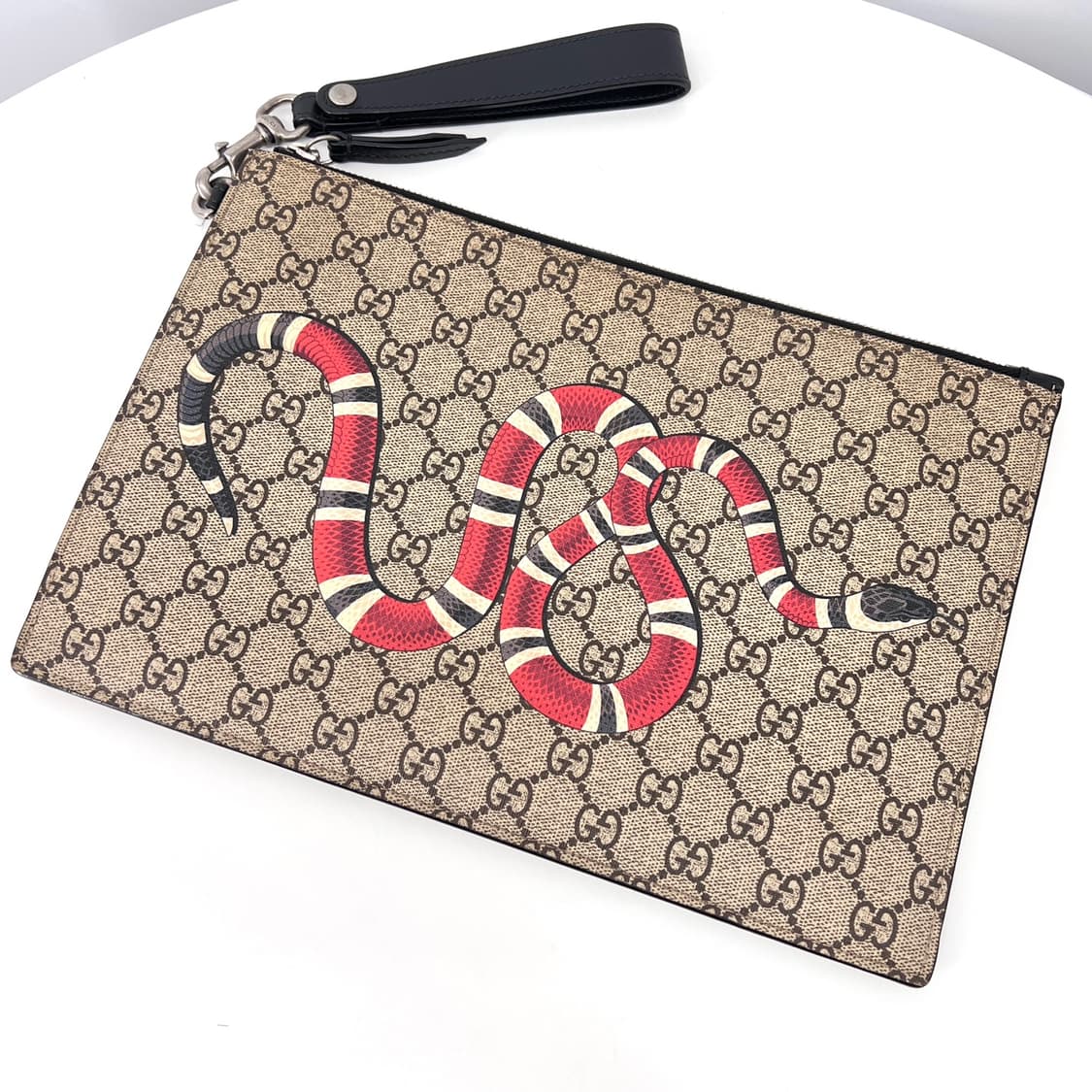 구찌 스네이크 GG 수프림 클러치백 (473904) 상품이미지4