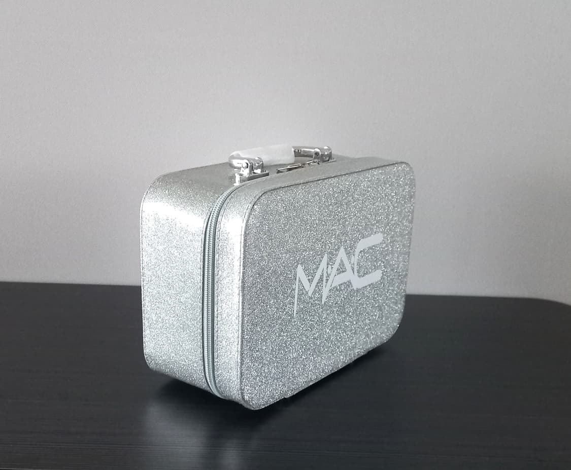 맥 MAC 메이크업 박스 실버 라지 사이즈 (새제품) 상품이미지3