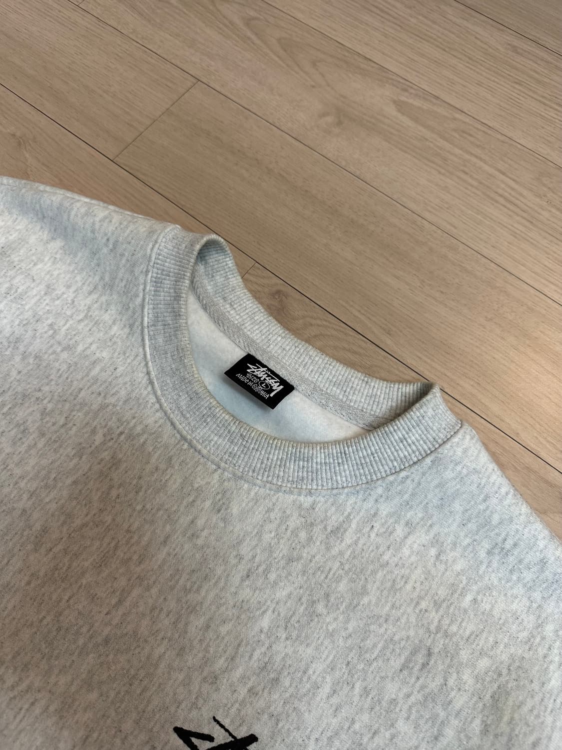 스투시 도버스트릿마켓 맨투맨 애쉬헤더그레이 L 상품이미지3