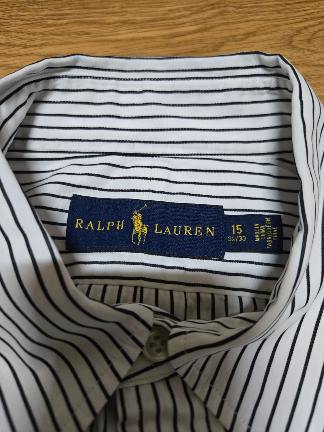 폴로 랄프로렌 네이비 스트라이프 셔츠 상품이미지7