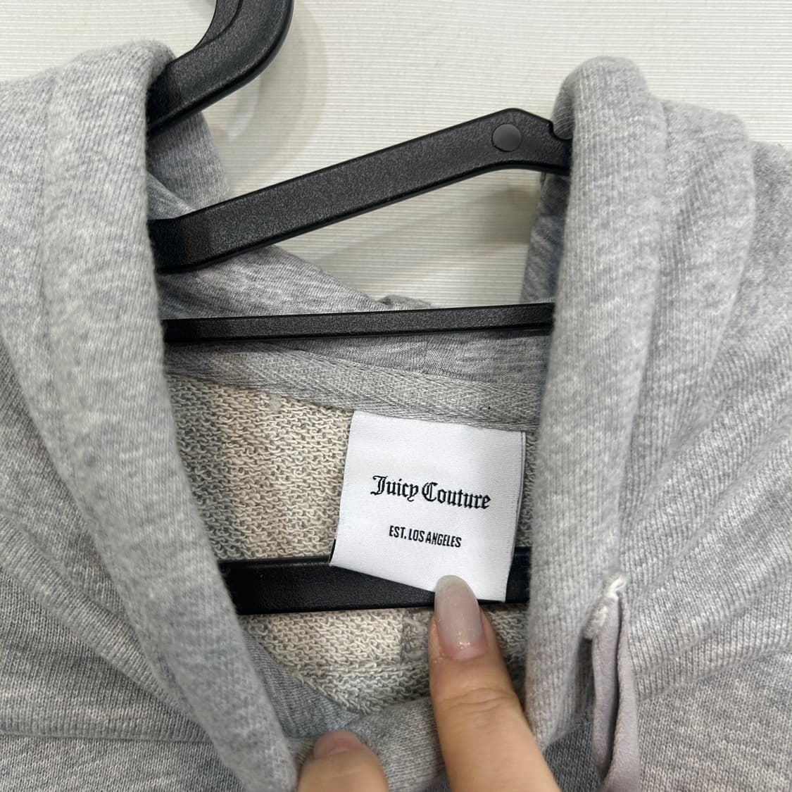 쥬시꾸뛰르 후드 티셔츠 FREE 상품이미지2