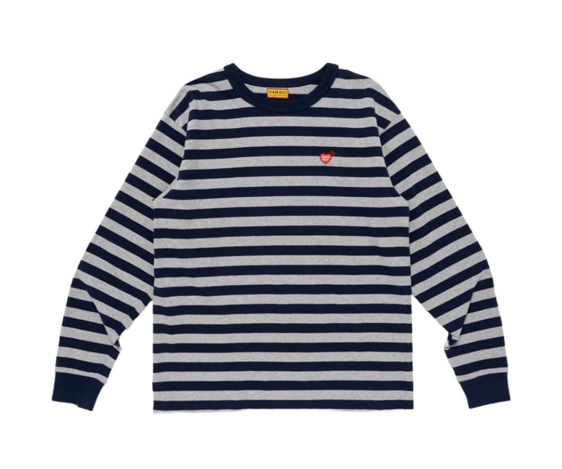 휴먼메이드 스트라이프 롱슬리브 상품이미지1