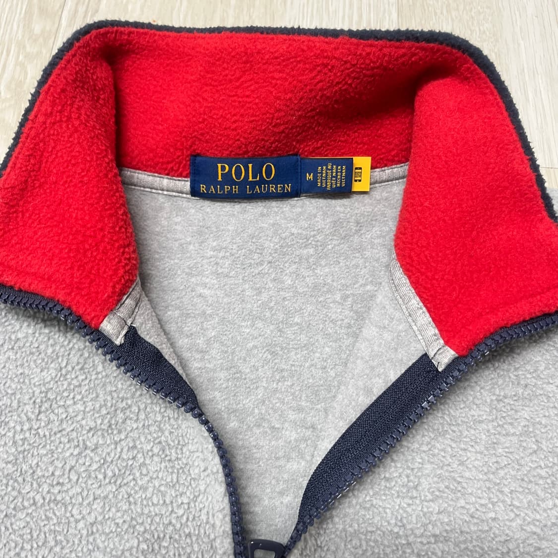 m사이즈 폴로 랄프로렌 성조기 플리스 하프집업 상품이미지5
