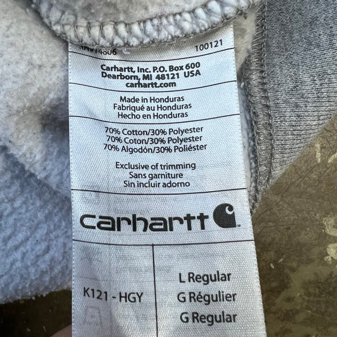 L) 칼하트 후드티 후드티셔츠 아메카지 워크웨어 상품이미지5