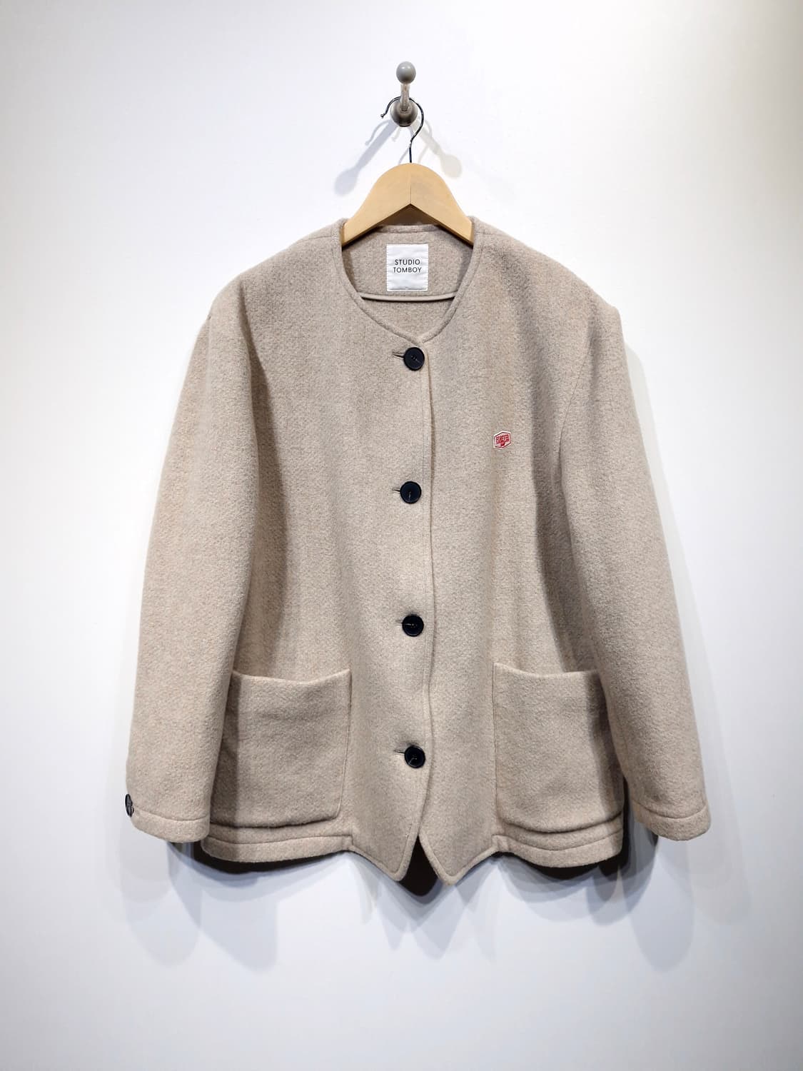 스튜디오톰보이 울 앙고라 카라리스 자켓 상품이미지1