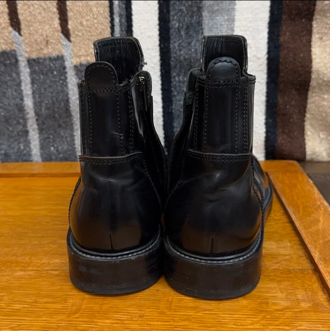 준지 런웨이 컬렉션 홍창 레더부츠  285 상품이미지6