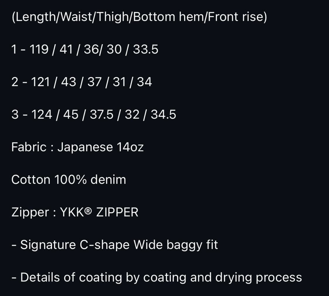 Blur coated wide baggy carpenter jeans 2 상품이미지5