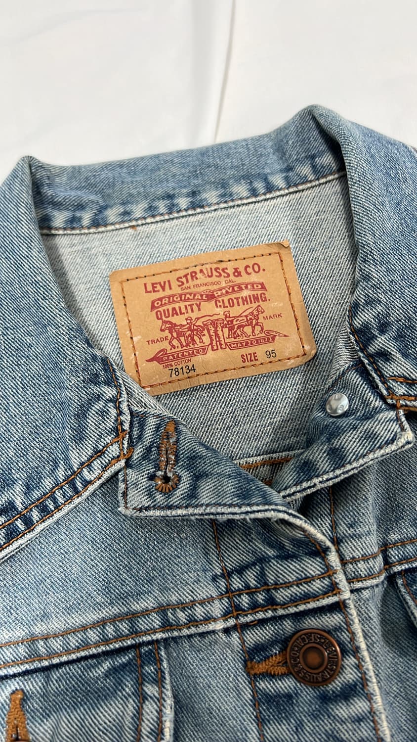 리바이스 데님 조끼 상품이미지5