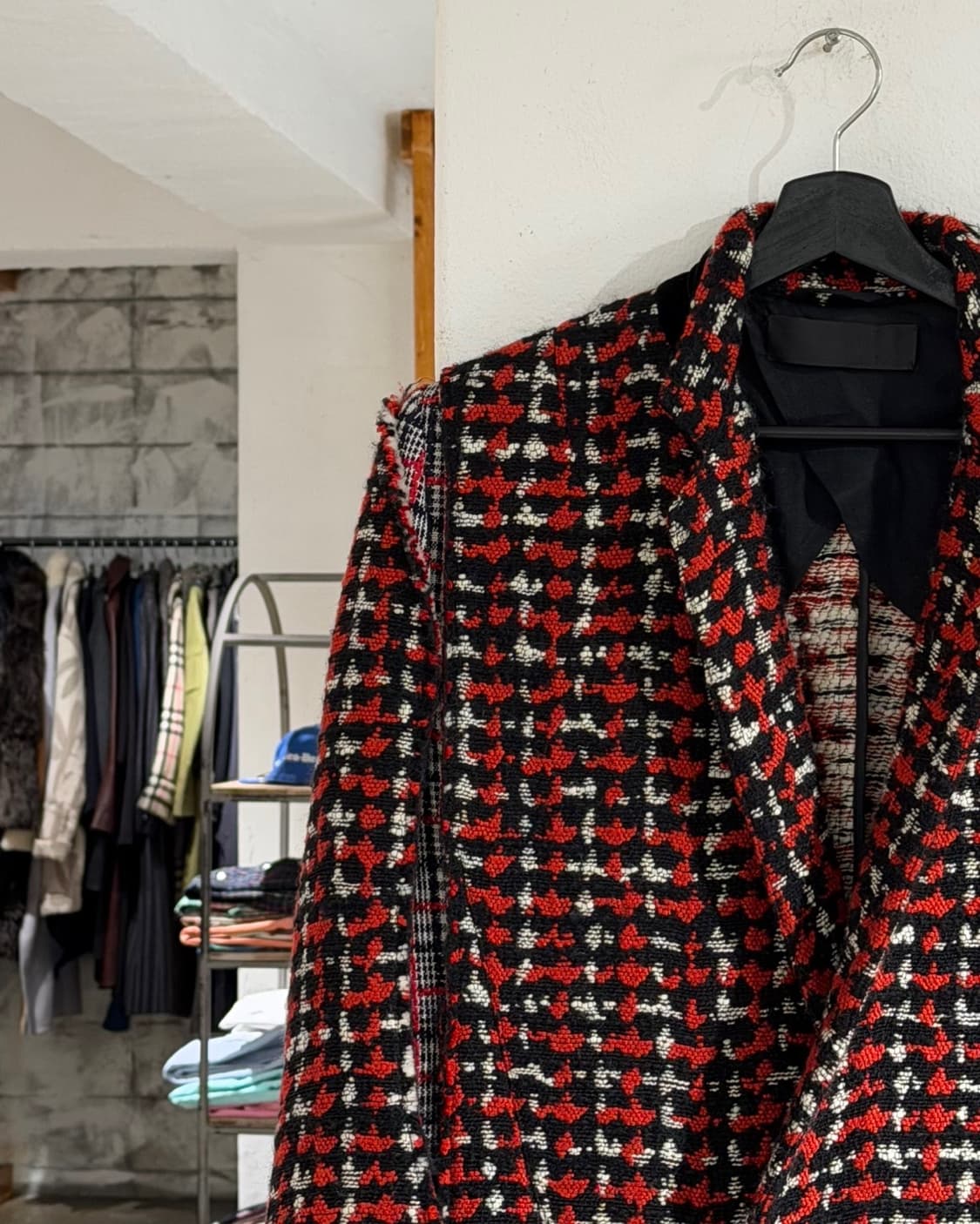 하이더 아커만 멀티컬러 트위드 코트 상품이미지2