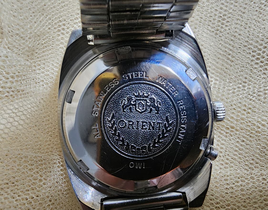 80's 빈티지 오리엔트  드래곤 17석 오토매틱 시계 상품이미지4