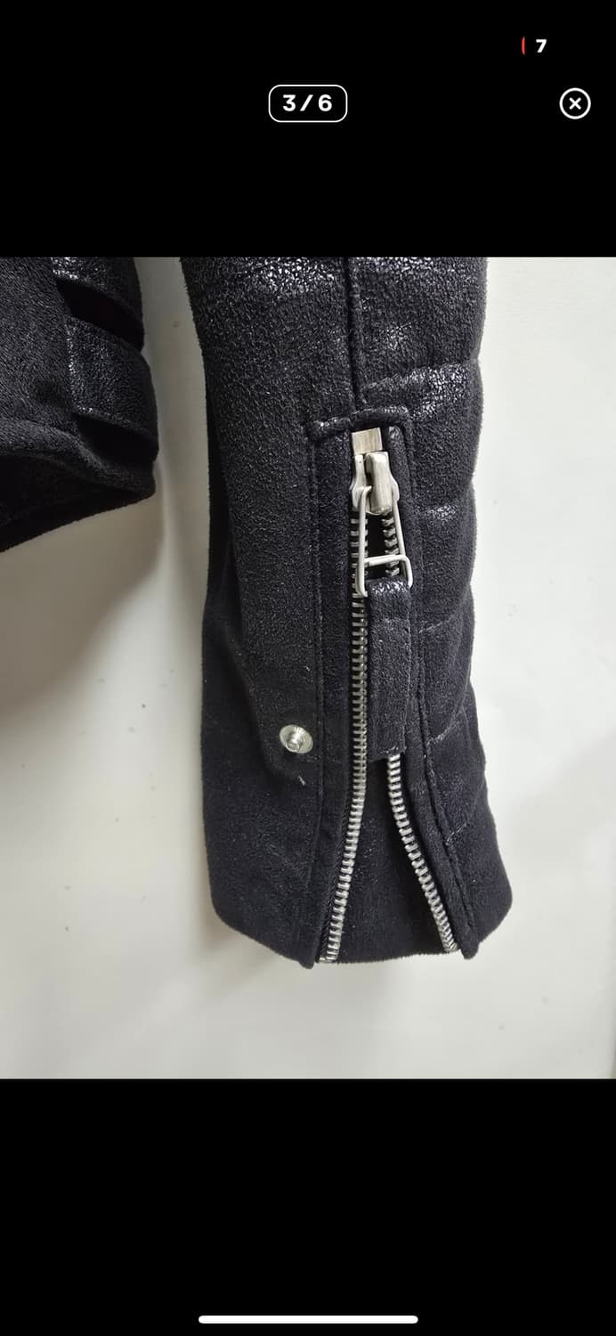 코데즈컴바인 가죽라이더 자켓  상품이미지3