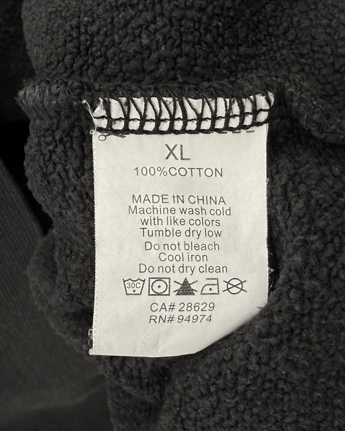 스투시 인터내셔널 C로고 스웻 후디 블랙 상품이미지6