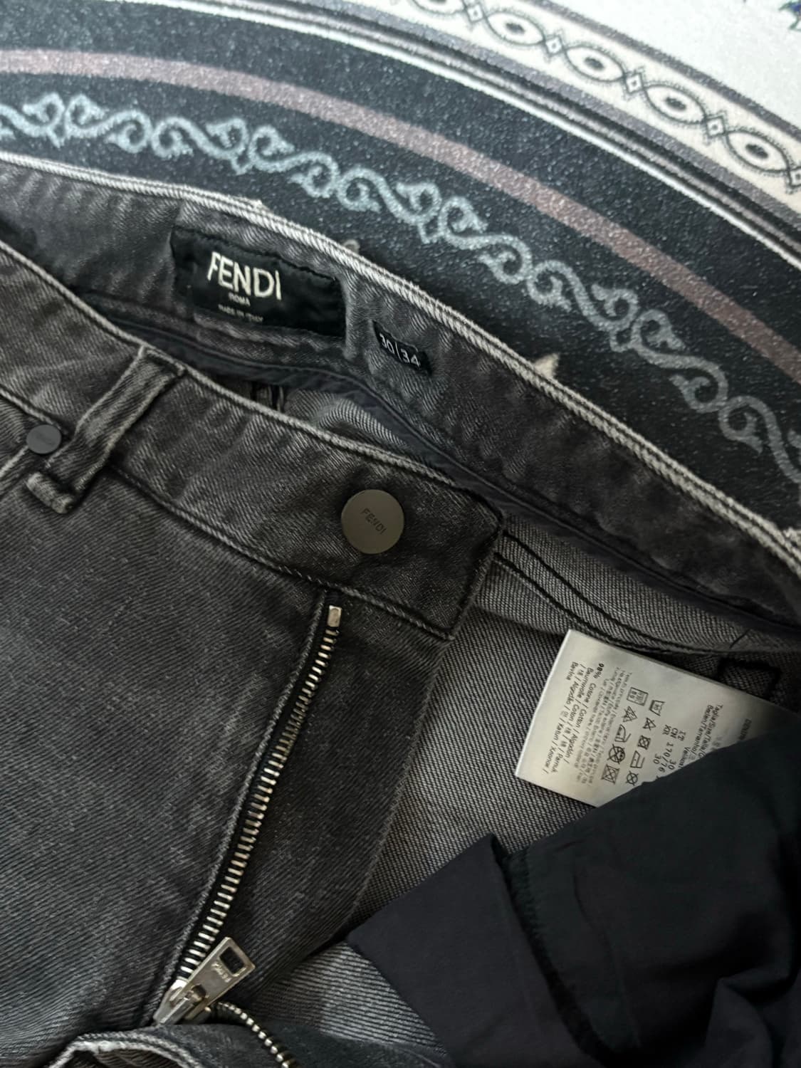 펜디 fendi 남자 데님 팬츠 상품이미지4