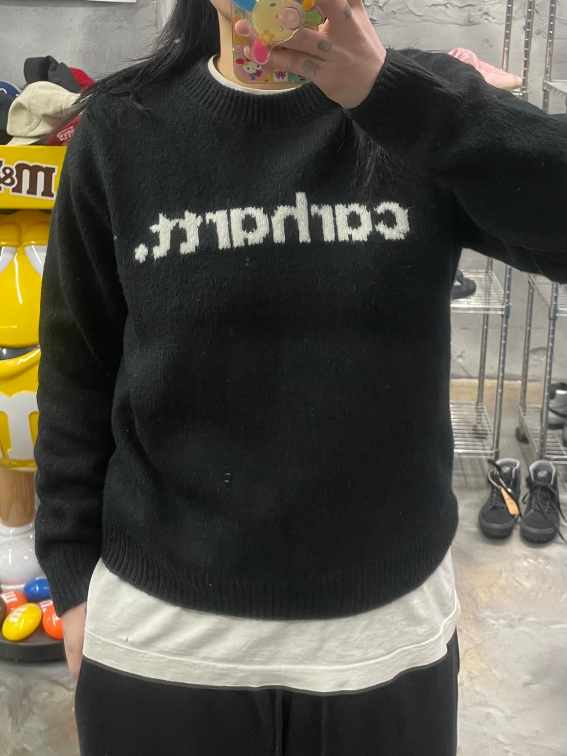 칼하트 wip 타입페이스 니트 상품이미지6