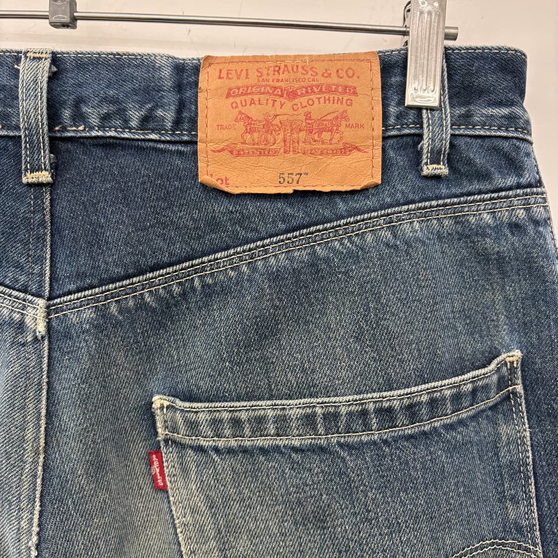 리바이스 557 청바지 데님 팬츠 30in 상품이미지5