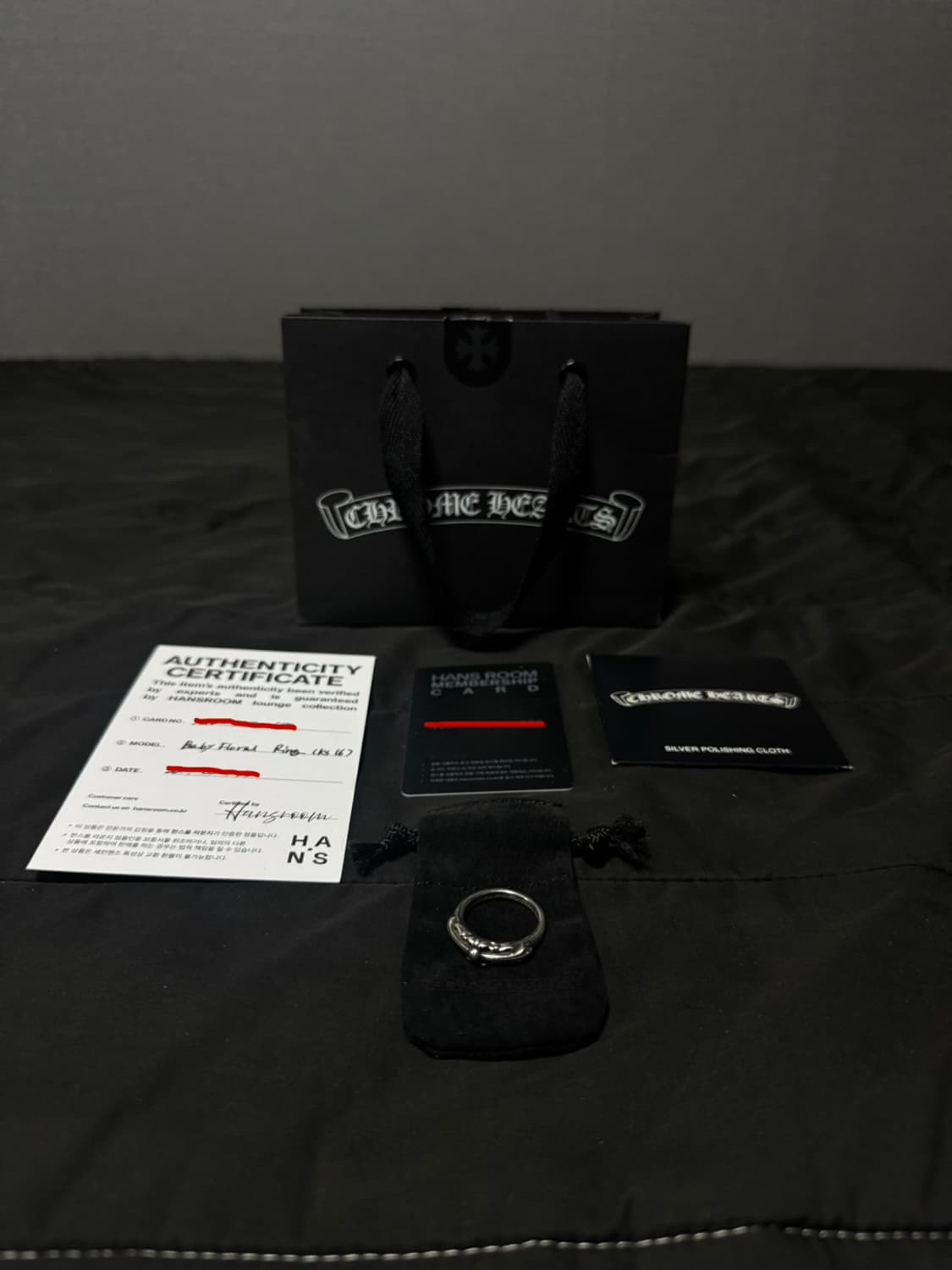 크롬하츠 베이비 플로랄링 (US8) 상품이미지1