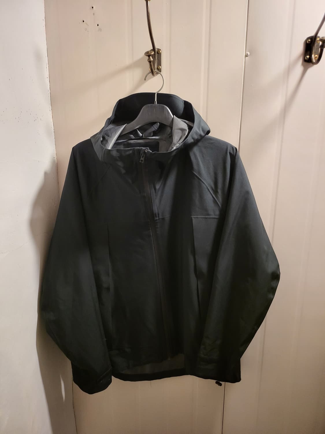 [XL]유니클로 블랙 후드 바람막이 상품이미지1