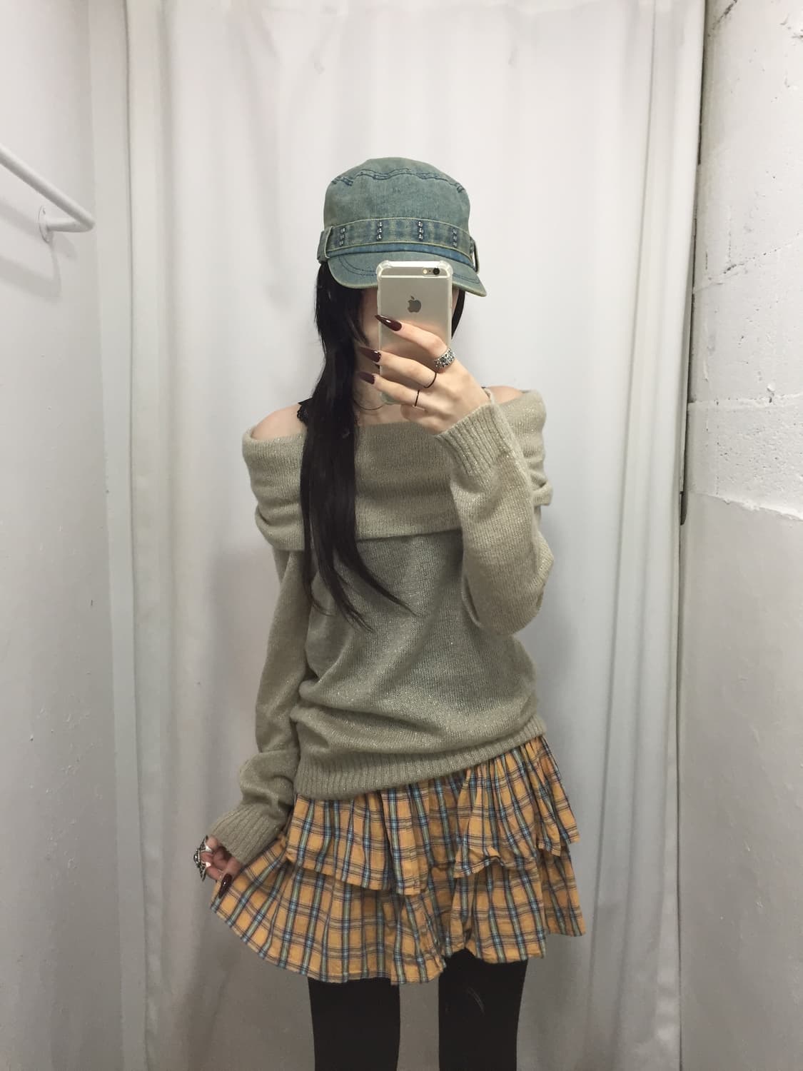 체크 우사기 코디 💚 상품이미지4